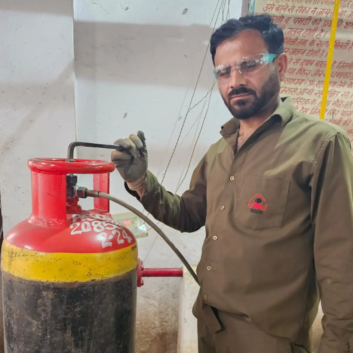 ammonia plant setup